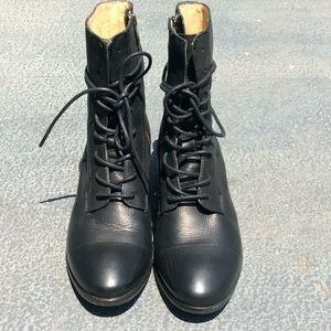 Frye Courtney Lace-up Boots NWB